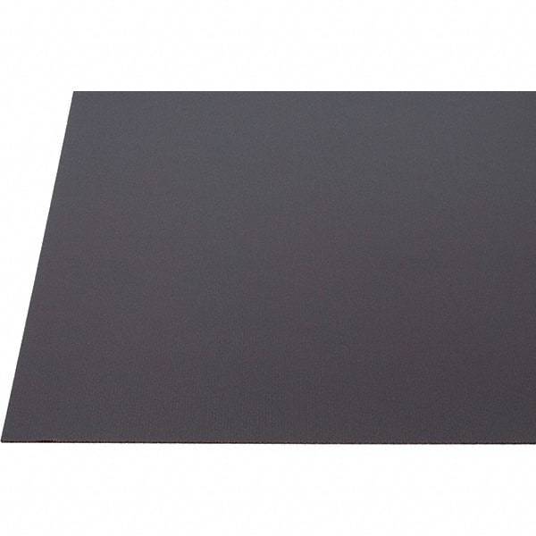 Made in USA - 1/32" Thick x 24" Wide x 24" Long, Matrix Hybrid Laminate Sheet - Black Eggplant, Rockwell M-117 Hardness, Matrix HT Grade, ±0.0065 Tolerance - Industrial Tool & Supply