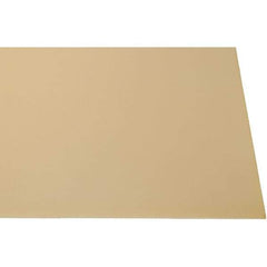 Made in USA - 1/16" Thick x 24" Wide x 48" Long, Epoxyglass Laminate (G10/F4) Sheet - Yellow-Green, Rockwell M-110 Hardness, G10/FR4 Grade, ±0.0075 Tolerance - Industrial Tool & Supply