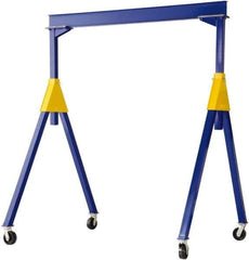 Vestil - 6,000 Lb Load Capacity, Steel Gantry Crane - 10' Span - Industrial Tool & Supply