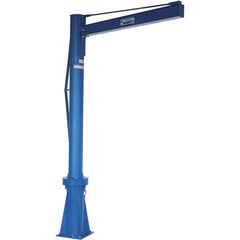 Vestil - 1,000 Lb Load Capacity, Steel Jib Crane - 6' Span - Industrial Tool & Supply