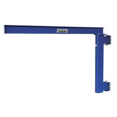 Vestil - 600 Lb Load Capacity, Steel Jib Crane - 8' Span - Industrial Tool & Supply