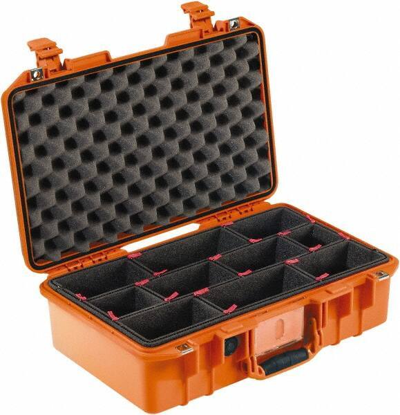 Pelican Products, Inc. - 12-51/64" Wide x 6-57/64" High, Aircase - Orange - Industrial Tool & Supply