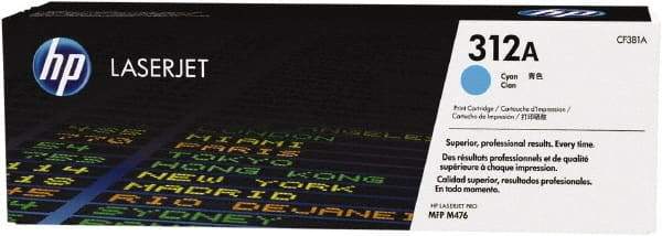 Hewlett-Packard - Cyan Toner Cartridge - Use with HP Color LaserJet Pro MFP M476 - Industrial Tool & Supply