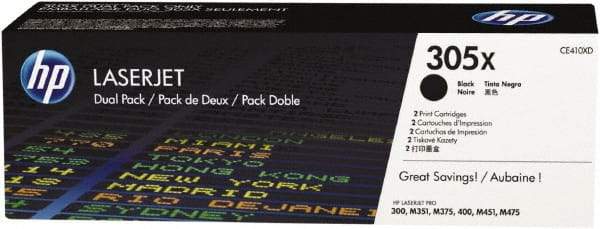 Hewlett-Packard - Black Toner Cartridge - Use with HP LaserJet Pro 300 color MFP M375nw, 400 color MFP M475, 400 color M451 - Industrial Tool & Supply