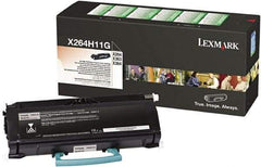 Lexmark - Black Toner Cartridge - Use with Lexmark X264, X364 - Industrial Tool & Supply