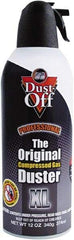 Dust-Off - Black & White Duster - Use with Computer - Industrial Tool & Supply