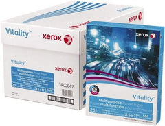 Xerox - White Copy Paper - Use with Copiers, Typewriters, Printers, Fax Machines - Industrial Tool & Supply