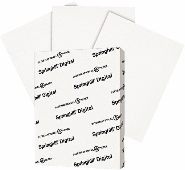 Springhill - White Copy Paper - Use with High Speed Copiers, Laser Printers, Offset Duplicators - Industrial Tool & Supply