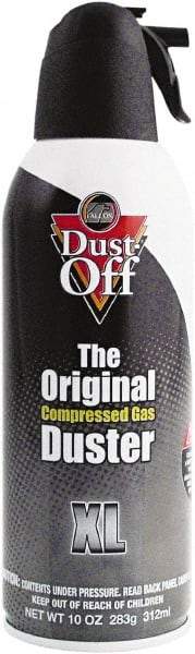 Dust-Off - Black & White Duster - Use with Computer - Industrial Tool & Supply
