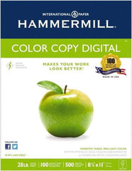 Hammermill - Photo White Colored Copy Paper - Use with Laser Printers, Offset Presses, Color Copiers - Industrial Tool & Supply