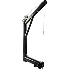 Vestil - 600 Lb Load Capacity, Steel Jib Crane - 3' 61/64" Span - Industrial Tool & Supply