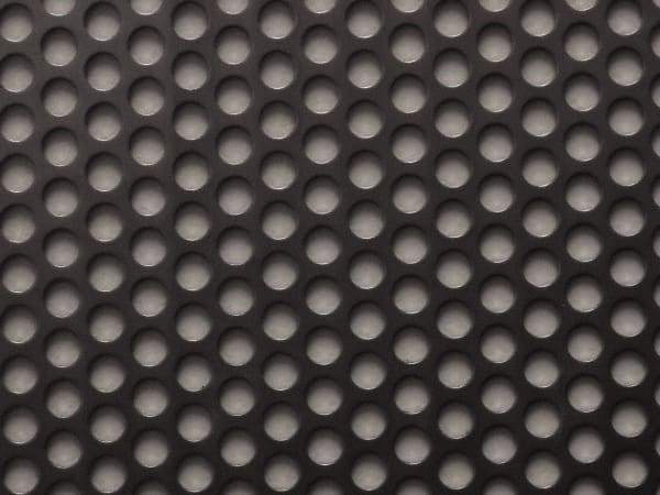 Value Collection - 36 x 40 x 0.06" Perforated Carbon Steel Sheet - 5/16" Staggered Round Holes, 7/16" Hole Spacing - Industrial Tool & Supply