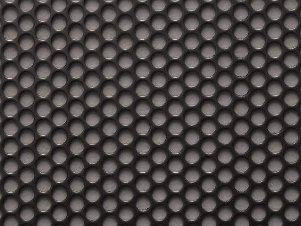 Value Collection - 36 x 40 x 0.048" Perforated Carbon Steel Sheet - 1/4" Staggered Round Holes, 5/16" Hole Spacing - Industrial Tool & Supply