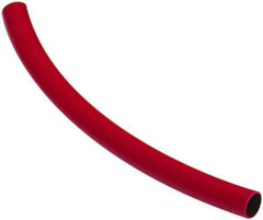 Caplugs - 1-1/4" ID x 1-3/8" OD, 1/16" Wall Thickness, 50' Long, Silicone Tube - Rusty Red, 600°F - Industrial Tool & Supply