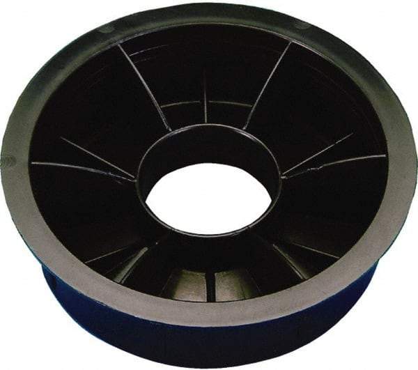 Caplugs - Round Head Core Plug - 2" OD, High-Density Polyethylene, Black - Industrial Tool & Supply