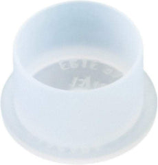 Caplugs - 0.802" ID, Push-On, Round Head Cap - 1.06" OD, 9/16" Long, Low-Density Polyethylene, Natural (Color) - Industrial Tool & Supply
