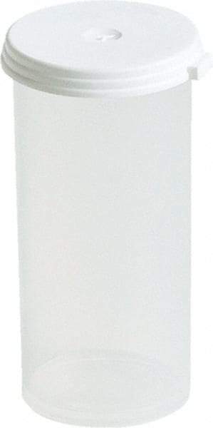 Caplugs - Beakers & Pipettes - 1-1/4 WHITE 550/PK LDPE STERILIZATION VIAL - Industrial Tool & Supply