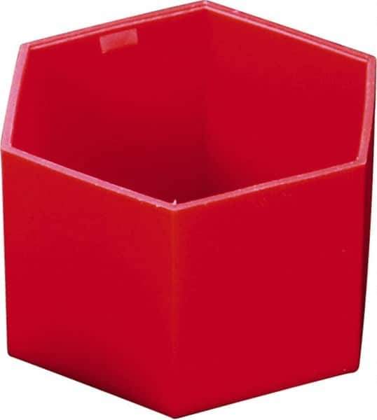 Caplugs - Hex Head Hex Cap - 27/32" Long, Low-Density Polyethylene, Brown - Industrial Tool & Supply