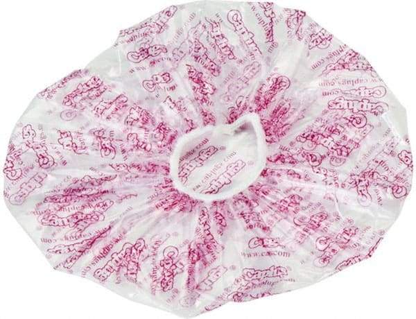 Caplugs - 3.63" ID, Stretchable Cap - Polyethylene, Clear/Translucent - Industrial Tool & Supply