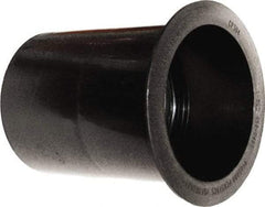 Caplugs - Round Head Suspension Plug - 3" OD, 4" Long, Nylon, Black - Industrial Tool & Supply