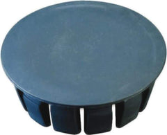 Caplugs - Snap-In Finishing Plug - Nylon, Black - Industrial Tool & Supply