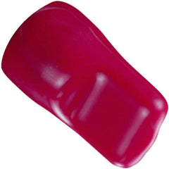 Caplugs - 0.677" ID, Pull-Tab, Round Head Cap - 1-11/16" Long, Vinyl, Red - Industrial Tool & Supply