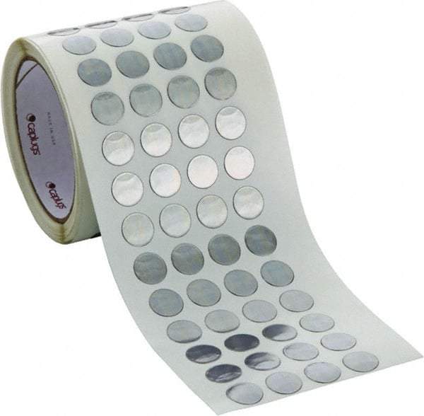 Caplugs - Silver Lead Foil Masking Tape - Series LF01625, 6.8 mil Thick - Industrial Tool & Supply