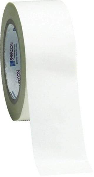 Caplugs - 4" Wide x 36 Yd Long White Glass Cloth High Temperature Masking Tape - Series PC198-4000, 7.5 mil Thick - Industrial Tool & Supply
