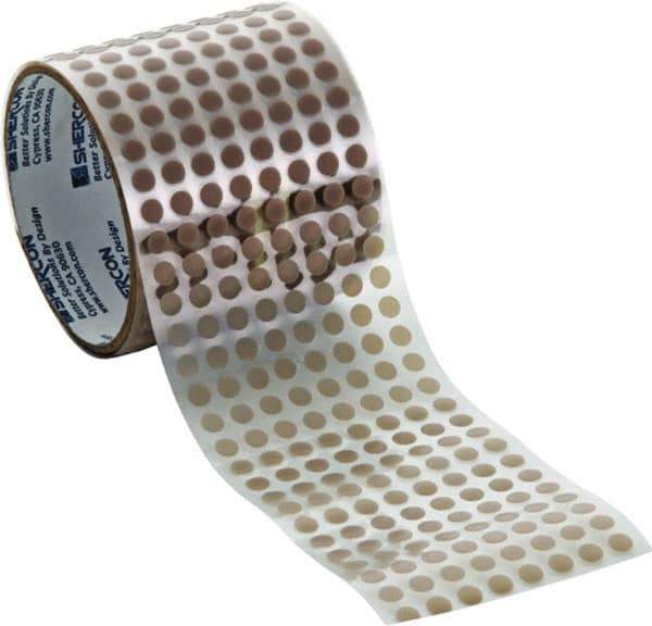 Caplugs - Gray Teflon High Temperature Masking Tape - Series TF00375, 3.7 mil Thick - Industrial Tool & Supply