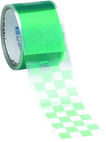 Caplugs - Green Polyester Film High Temperature Masking Tape - Series PCD500X1250, 3.5 mil Thick - Industrial Tool & Supply