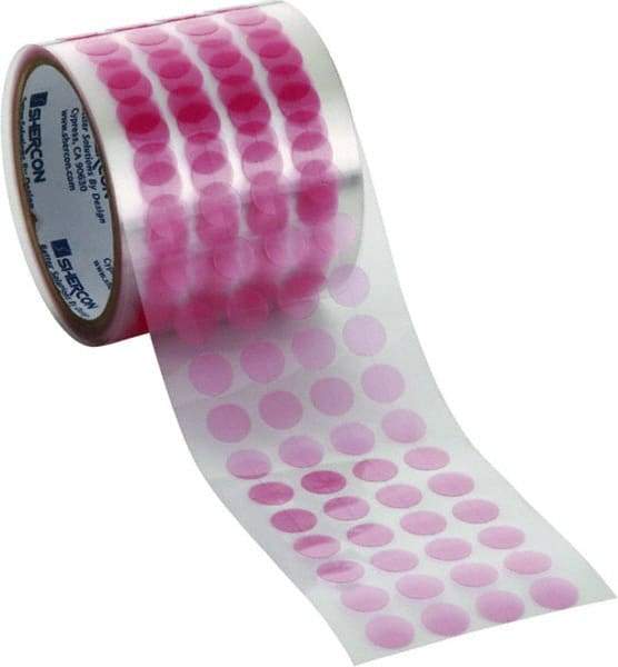 Caplugs - Red Polyester Film High Temperature Masking Tape - Series PR05750, 3.5 mil Thick - Industrial Tool & Supply