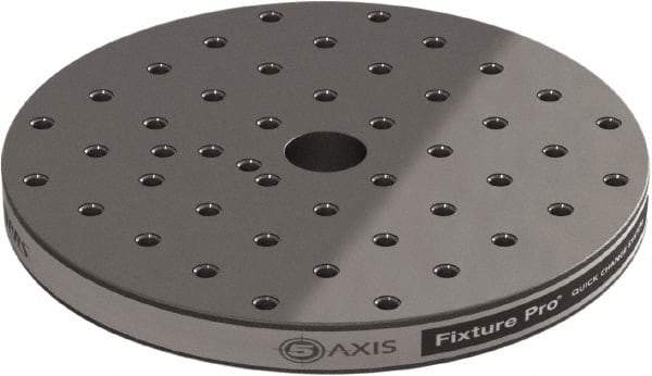 Jergens - 400mm Long x 400mm Wide x 35mm High Steel Fixture Plate - 35mm Plate Thickness - Industrial Tool & Supply