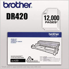Brother - Black Drum Unit - Use with Brother DCP-7060, 7065DN, HL-2220, 2230, 2280DW, 2240, 2240D, FAX-2840, 2940, MFC-7240, 7360N, 7460DN, 7860DW - Industrial Tool & Supply