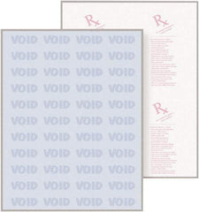 DocuGard - 8-1/2" x 11" Blue Medical Security Paper - Use with Laser Printers, Inkjet Printers - Industrial Tool & Supply