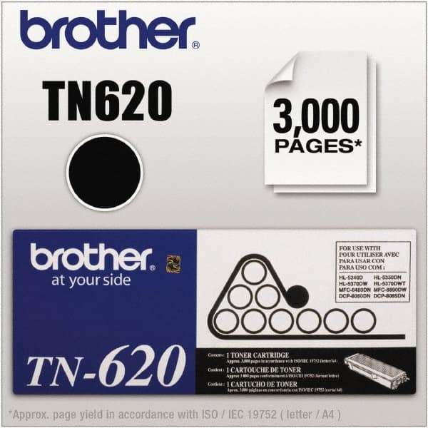 Hammermill - Black Toner Cartridge - Use with Brother DCP-8080DN, 8050DN, HL-5340D, 5350DN, 5370DW, 5370DWT, MFC-8480DN, 8680DN, 8690DW, 8890DW - Industrial Tool & Supply