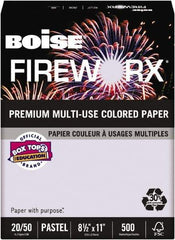 Boise - 8-1/2" x 11" Lavender Colored Copy Paper - Use with Laser Printers, Copiers, Plain Paper Fax Machines, Multifunction Machines - Industrial Tool & Supply