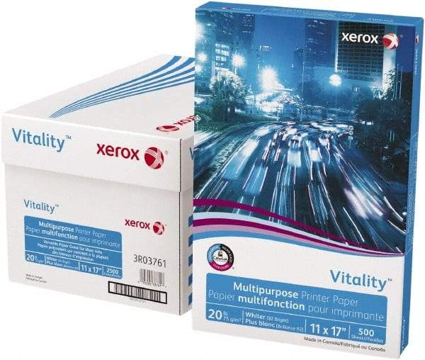 Xerox - 11" x 17" White Copy Paper - Use with Laser Printers, Copiers, Fax Machines, Offset Presses - Industrial Tool & Supply