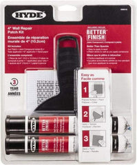Hyde Tools - 3 oz Kit Drywall/Plaster Repair - White - Industrial Tool & Supply