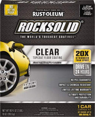 Rust-Oleum - 70 oz Clear Floor Coating - Low Odor & Chemical Resistant - Industrial Tool & Supply