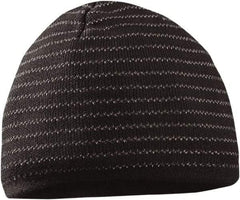 OccuNomix - Size Universal, Warming Slip-On Fleece Cap - Black Solid Pattern, Polyester - Industrial Tool & Supply