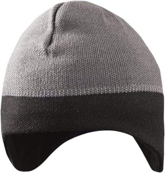 OccuNomix - Size Universal, Warming Slip-On Fleece Cap - Gray Solid Pattern, Polyester - Industrial Tool & Supply
