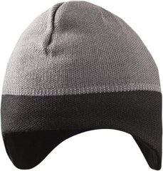 OccuNomix - Size Universal, Warming Slip-On Fleece Cap - Gray Solid Pattern, Polyester - Industrial Tool & Supply