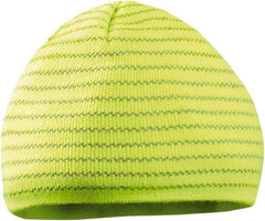 OccuNomix - Size Universal, Warming Slip-On Fleece Cap - Yellow Solid Pattern, Polyester - Industrial Tool & Supply