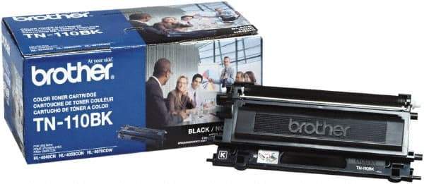 Brother - Black Toner Cartridge - Use with Brother DCP-9040CN, 9045CDN, HL-4040CDN, 4040CN, 4070CDW, MFC-9440CN, 9550CDN, 9840CDW - Industrial Tool & Supply