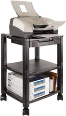 Kantek - Black Printer/Copier Stand - Use with Computer, Fax Machines, Printer - Industrial Tool & Supply