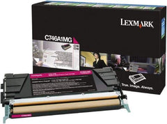 Lexmark - Magenta Toner Cartridge - Use with Lexmark C746, C748 - Industrial Tool & Supply
