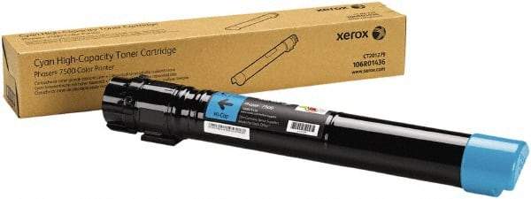 Xerox - Cyan Toner Cartridge - Use with Xerox Phaser 7500 - Industrial Tool & Supply