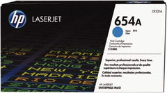 Hewlett-Packard - Cyan Toner Cartridge - Use with HP Color LaserJet Enterprise M651 - Industrial Tool & Supply