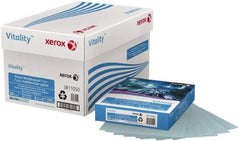 Xerox - 8-1/2" x 11" Blue Colored Copy Paper - Use with Copiers, Typewriters, Printers, Fax Machines - Industrial Tool & Supply