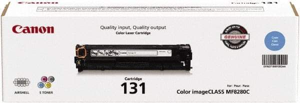 Canon - Cyan Toner Cartridge - Use with Canon imageCLASS LBP7110Cw, MF8280Cw - Industrial Tool & Supply